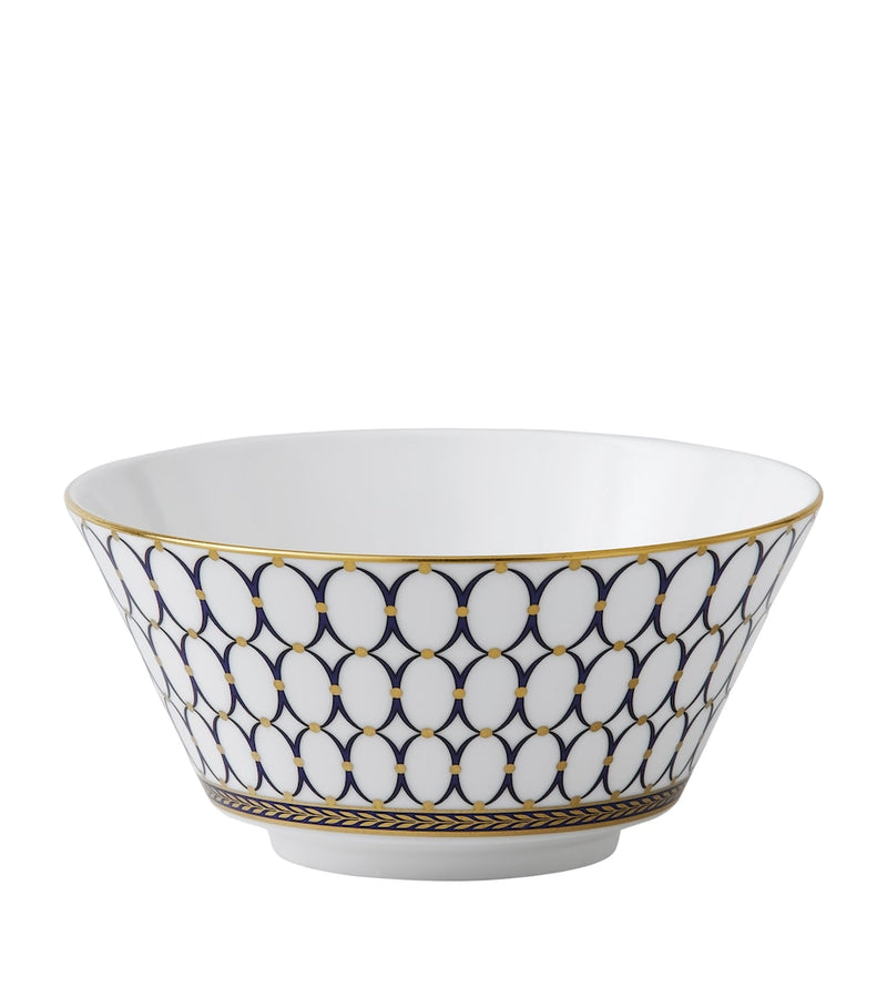 Wedgwood Renaissance Gold cereal bowl 14cm, imported from the UK