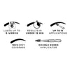 Eylure Dybrow Dark Brown eyebrow tint 5ml - British product
