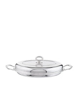 Harrods Greggio Silver Plated Georgian Oval Serving Dish 25 x 33cm- Buy online at McGrocer