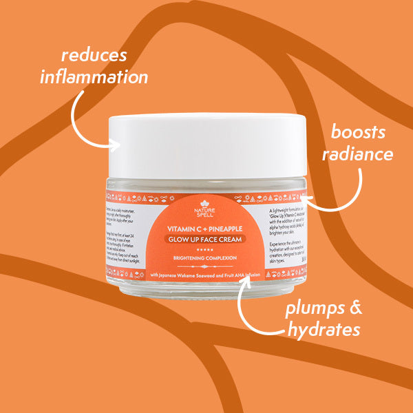 Nature Spell Vitamin C face cream imported from the UK
