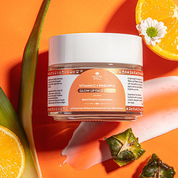 Nature Spell Vitamin C face cream imported from the UK