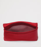 Jimmy Choo satin card holder with crystal bow, imported from the UK
