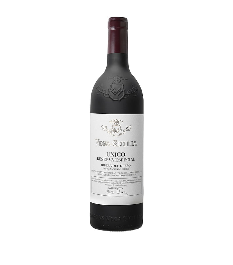 Vega Sicilia Non-Vintage Reserva Especial red wine 75cl (British brand)