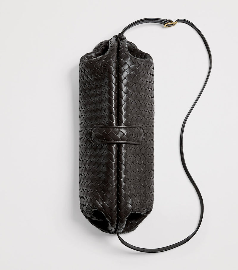 Bottega Veneta Lauren 1980 clutch bag with Intrecciato weave (British brand)