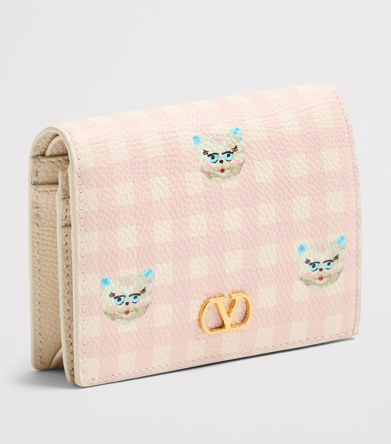 Valentino Garavani Le Chat de la Maison leather wallet (British brand)