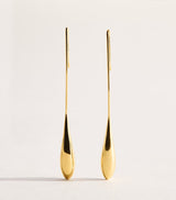 Harrods LIÉ STUDIO Gold Plated Lili Earrings 7cm- Buy online at McGrocer