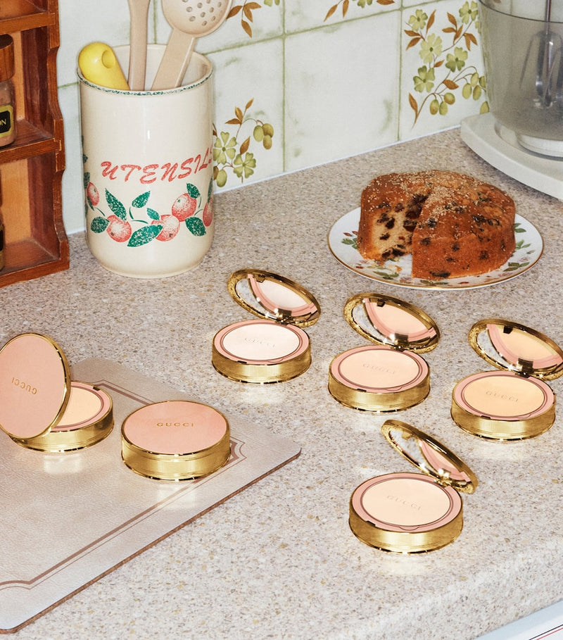 Gucci Mat Naturel face powder refill, UK version