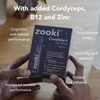 Zooki creatine supplement wild berry powder 30 sachets - British product