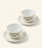 Prada Vienna teacup and saucer set porcelain - British product
