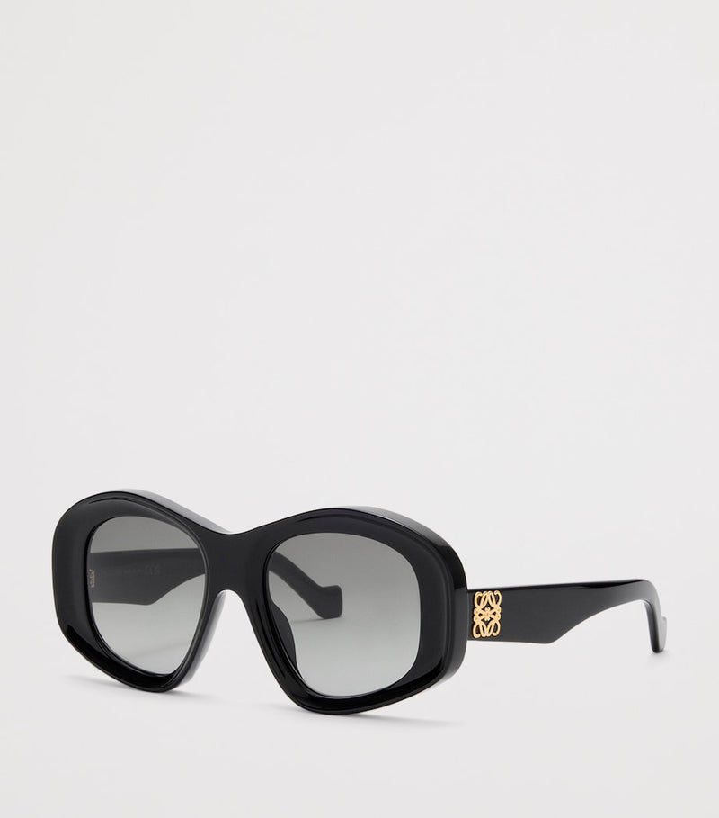 LOEWE pentagon bevelled sunglasses, UK version