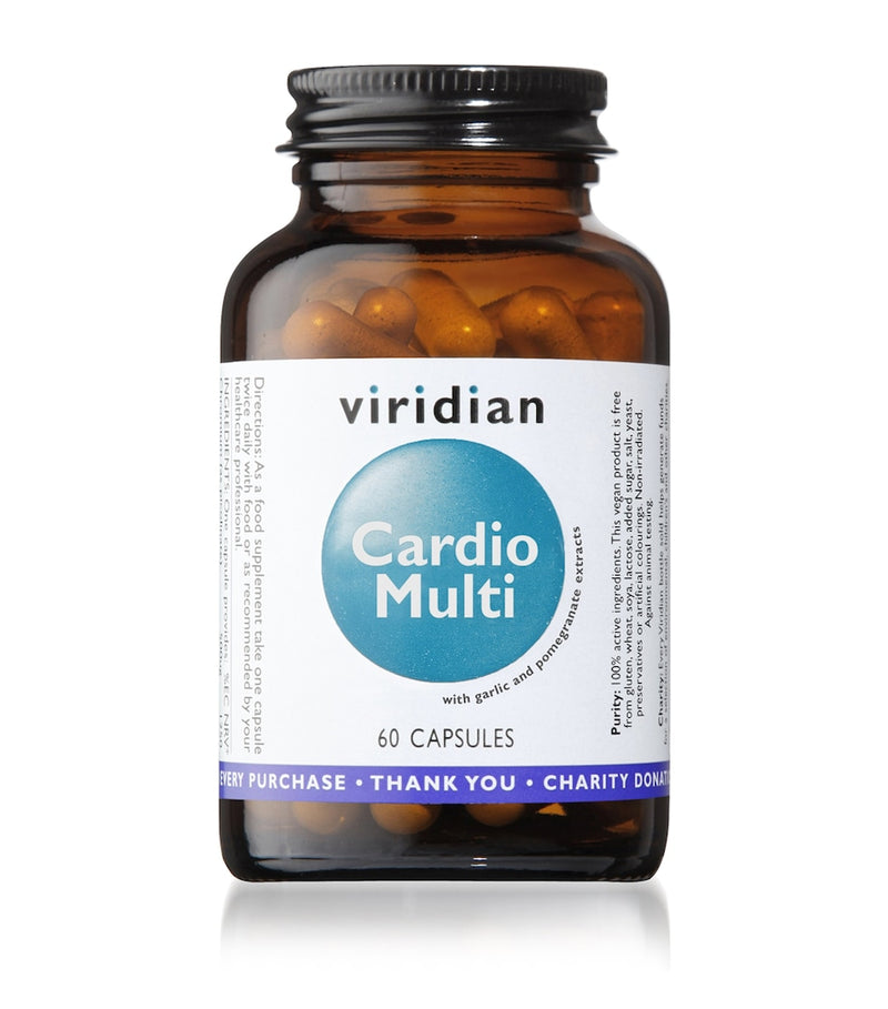 Viridian Cardio Multi supplement 60 capsules - British product