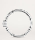 Maria Tash scalloped diamond clicker hoop earring 9.5mm, UK version