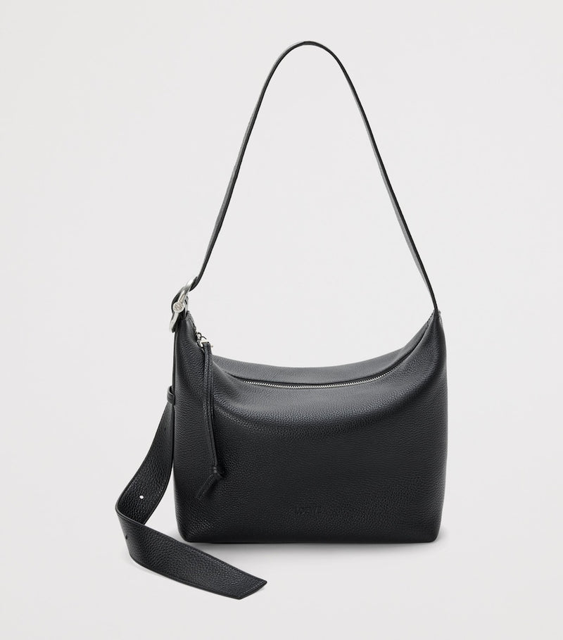 LOEWE mini Loop shoulder bag in leather, imported from the UK