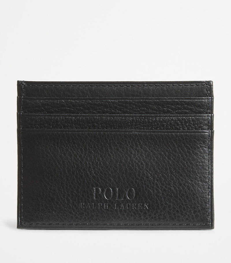 Polo Ralph Lauren leather card holder with six slots - (British brand)