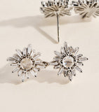 Suzanne Kalan white gold diamond doublet earrings, UK version