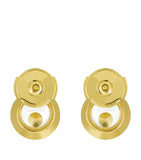 Chopard Happy Diamonds earrings 18kt yellow gold - British product