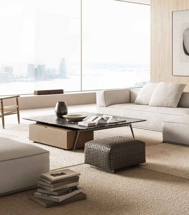 Flexform Piuma Italian design cabinet 100x48x30cm, UK version