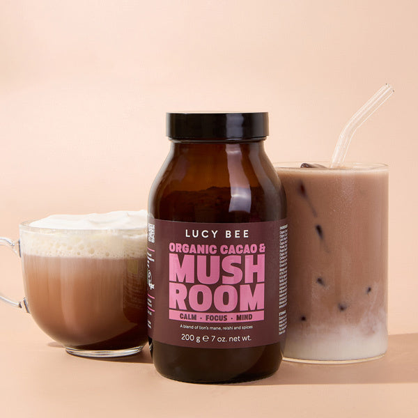 Lucy Bee Lion's Mane Reishi blend 200g - British product