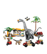 Harrods Jurassic World Raptor and Titanosaurus Tracking Mission Building Set 582 Pieces- Buy online at McGrocer