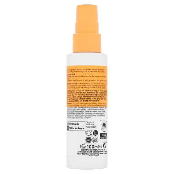 B. Protect SPF 50 Face Spray Moisturising - British product