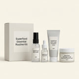 Elemis Superfood Essentials Routine Set skincare set, imported from the UK
