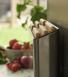 Joseph Joseph set of 3 bamboo chopping boards with steel case, UK version