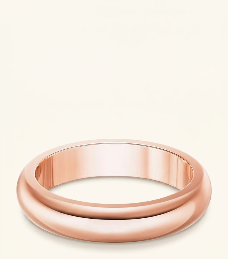 Cartier C de Cartier rose gold diamond wedding band, UK version