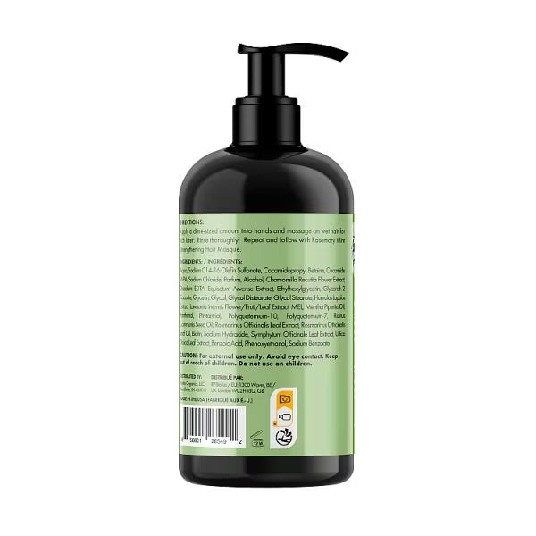 Mielle Rosemary Mint shampoo 355ml, imported from the UK