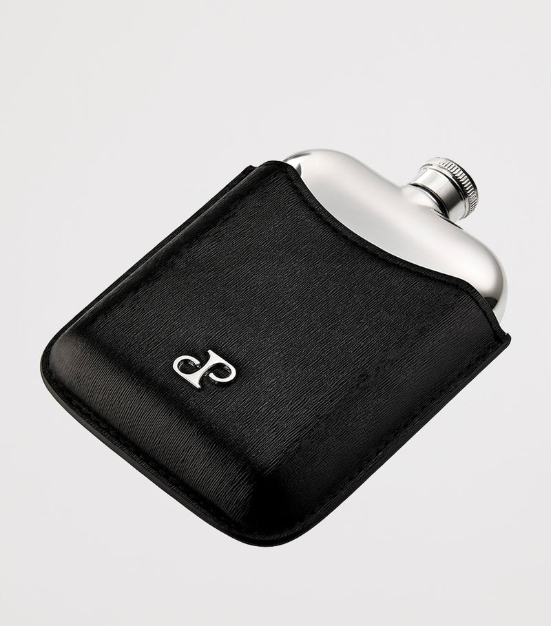 WOLF Philipp stainless steel hip flask (British brand)