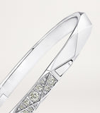 Graff white gold diamond bangle 4mm (British brand)