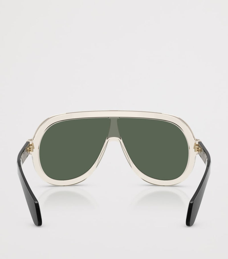 Moncler Sunsette Pilot sunglasses in acetate, UK version
