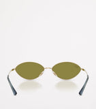 Ray-Ban Kai Bio-Based Oval Sunglasses, imported from the UK