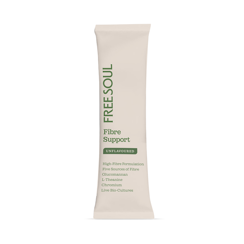 Free Soul fibre support sachets 20 count - British product
