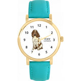 Superdrug Toff London White Ladies Brown and White Springer Spaniel Dog Watch- Buy online at McGrocer