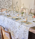 Alexandre Turpault Linen Botanical Tablecloth 170cm x 380cm - British product
