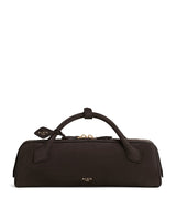 Harrods Alaïa Suede Le Teckel Clutch Bag- Buy online at McGrocer