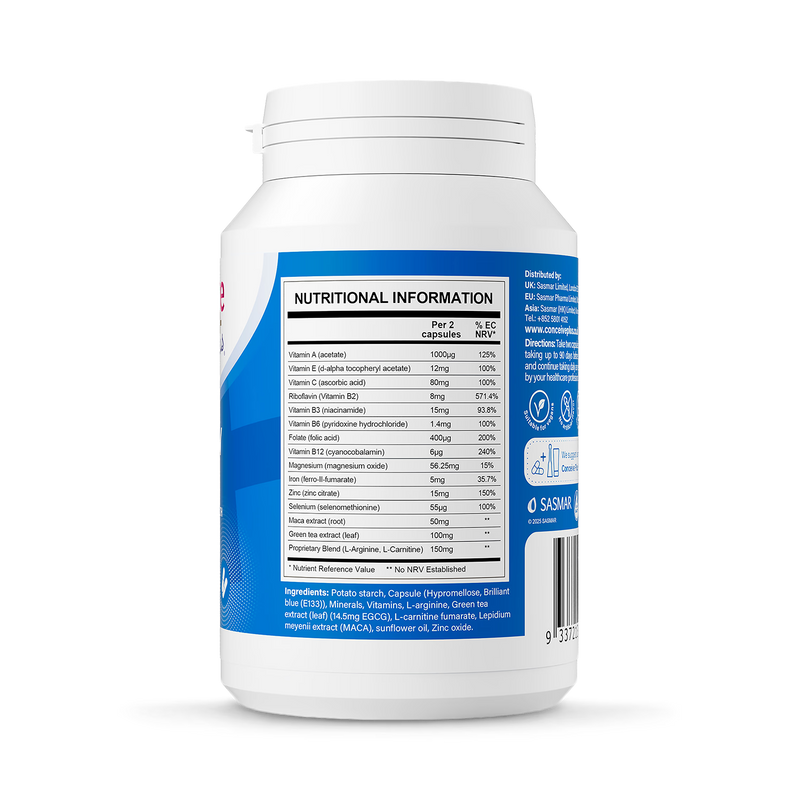 Conceive Plus fertility supplement for men 60 capsules, imported from the UK