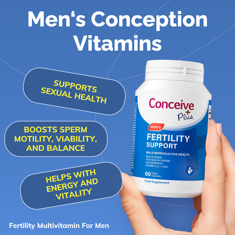 Conceive Plus fertility supplement for men 60 capsules, imported from the UK