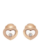 Chopard Happy Diamonds rose gold diamond earrings (British brand)