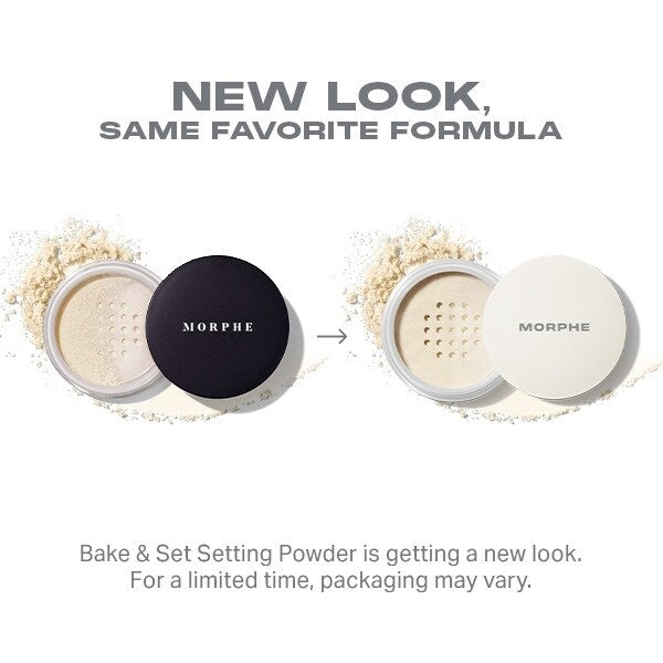 Morphe jumbo bake set setting powder translucent makeup, imported from the UK