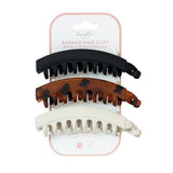 Superdrug Danielle Creations Curved Banana Hair Clips 3pcs- Buy online at McGrocer