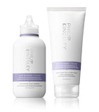 Philip Kingsley Pure Blonde Silver Shampoo and Conditioner Duo, imported from the UK