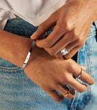 Monica Vinader Diamond Essentials bangle, imported from the UK