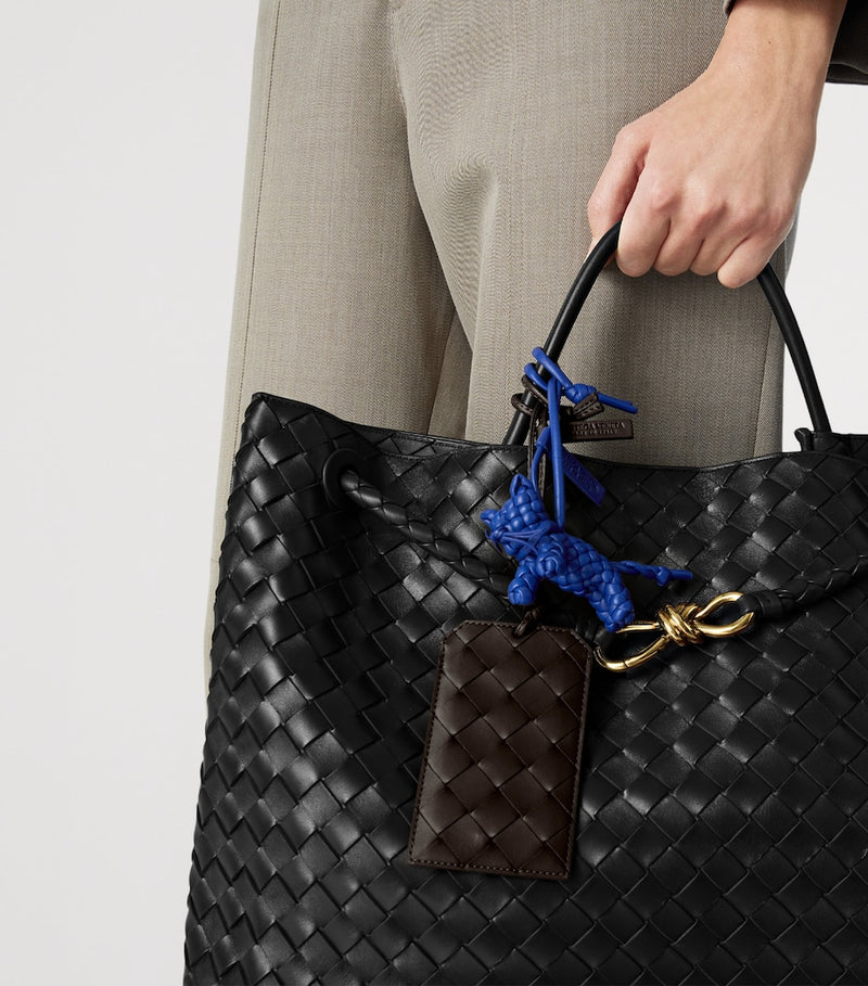 Bottega Veneta Intrecciato leather badge holder - British product
