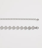 Claudie Pierlot logo embossed chain belt (British brand)