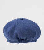 Miki House denim embroidered cap with rabbit and floral motifs, imported from the UK