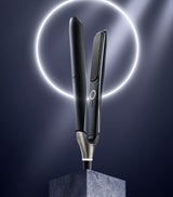 Professional Black Hair Straighteners with HD Motion Technology and Swivel Cord