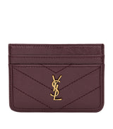 Harrods Saint Laurent Calfskin Cassandre Card Holder- Buy online at McGrocer