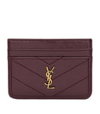 Saint Laurent Calfskin Cassandre Card Holder, UK version