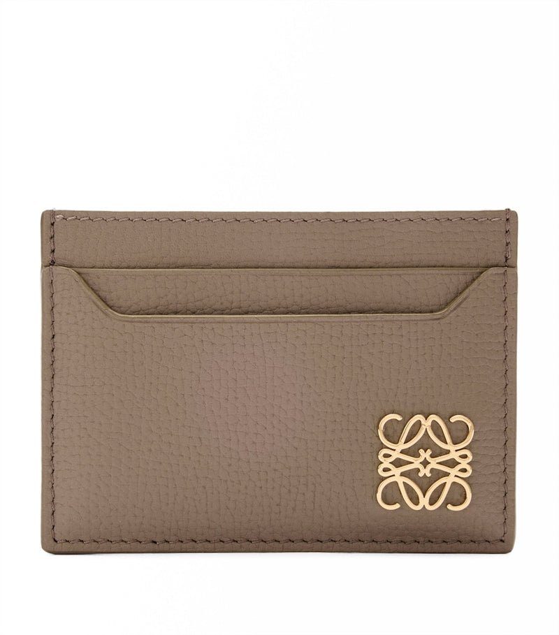 LOEWE calfskin card holder with Anagram motif H7.5cm - British product